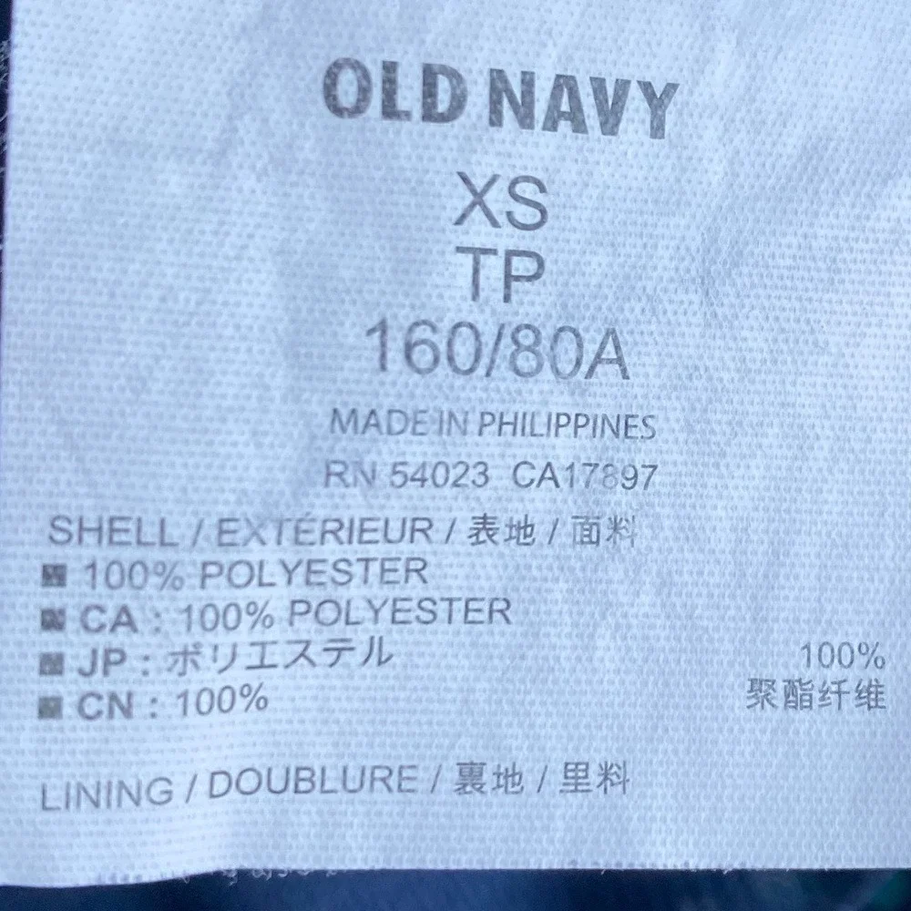 Old Navy Womens XS Navy Blue Mandala Print V-Neck Spaghetti Strap Maxi Dress - Picture 5 of 7